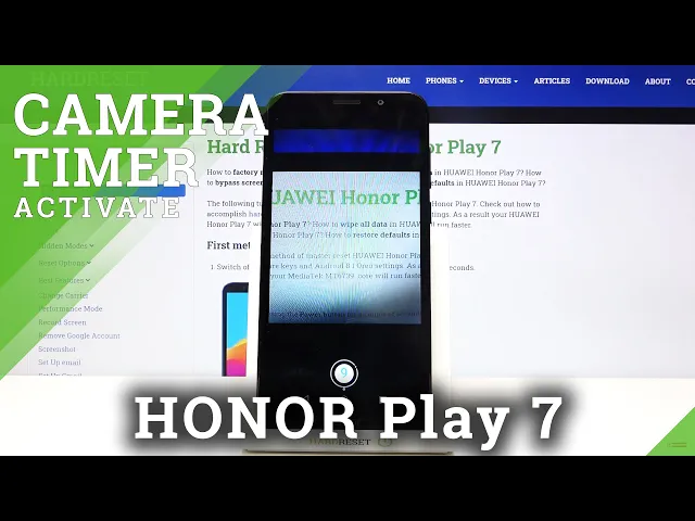 Video thumbnail for How to Adjust Delay Time of Taking Photos in Honor Play 7 – Set Up Camera Timer