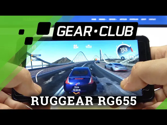Video thumbnail for Ruggear RG655 - Gear.Club | Racing Game Review