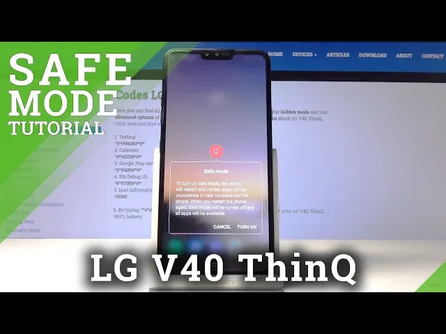Video thumbnail for Safe Mode in LG V40 ThinQ – Diagnostic Mode