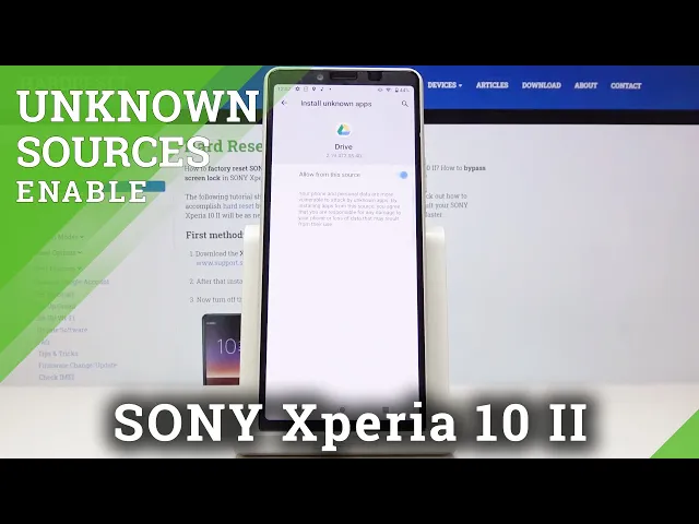 Video thumbnail for How to Allow Unknown Sources in SONY Xperia 10 II – Enable App Installation