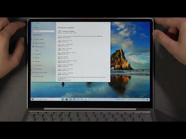 Video thumbnail for How to Update MICROSOFT Surface Go – Download and Install Windows Update More