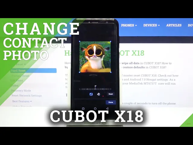 Video thumbnail for How to Add Photo to Contact in CUBOT X18 – Personalize Contact