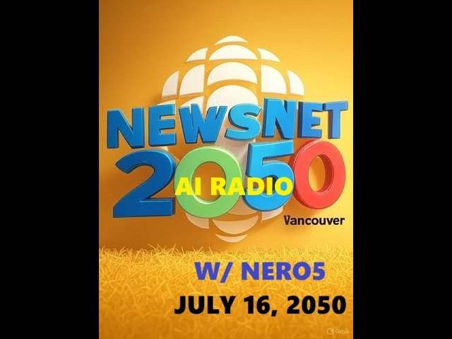 Video thumbnail for Newsnet 2050 Vancouver July 16