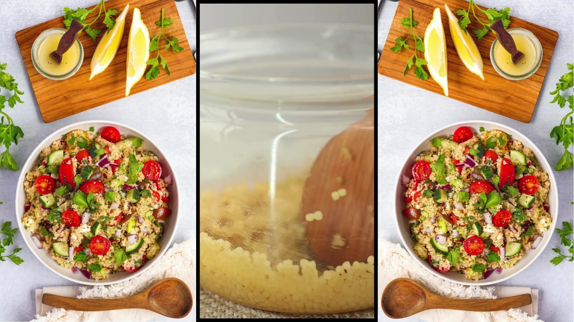 'Video thumbnail for 🌿 Quick Feta Couscous Salad Recipe 🥗'