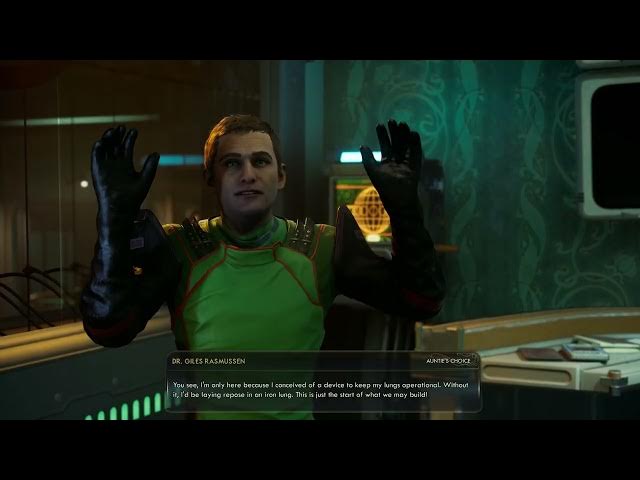 Video thumbnail for The Outer Worlds 2 - A Most Extraordinary Specimen: Confront Dr Giles Rasmussen | Collect Specimens