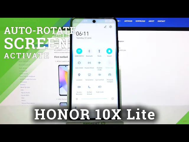 Video thumbnail for How to Turn Off Auto Rotation in HONOR 10X Lite – Disable Auto Rotation