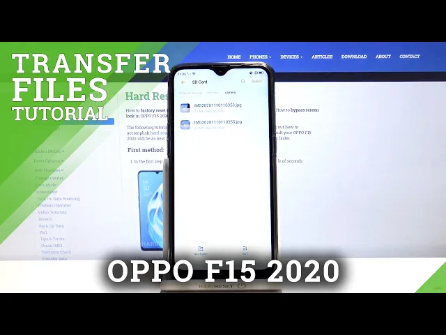 Video thumbnail for How to Transfer Files in OPPO F15 2020 – Move Data