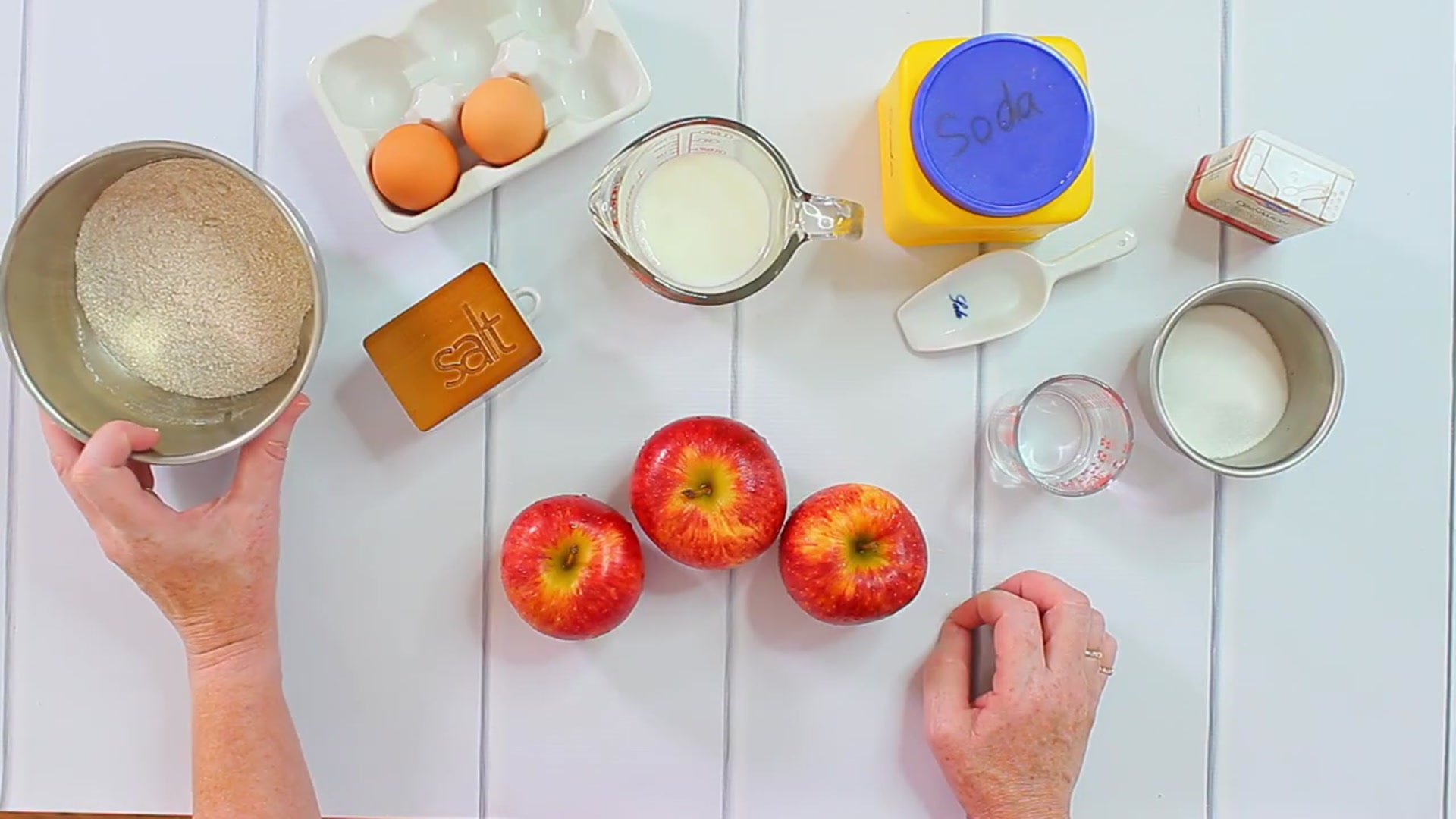 Video thumbnail for Apple Beignets - Apple Cookies ✪ MyGerman.Recipes(720P_HD)