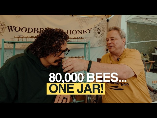 Video thumbnail for How One Gwinnett Backyard Beekeeper Turned 80,000 Bees Into a Hidden Honey Gem