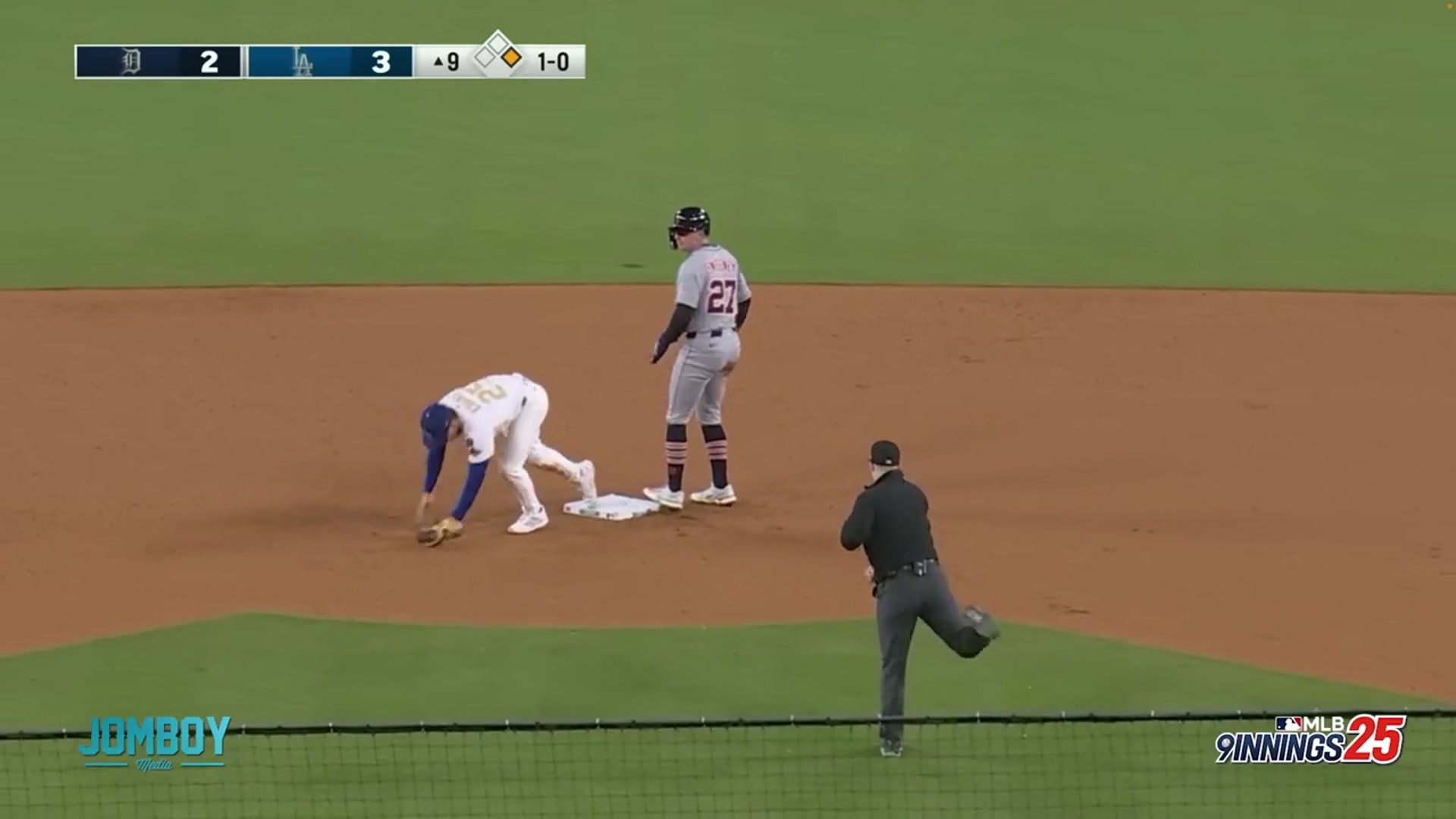 'Video thumbnail for Did replay review get this call correct in Dodgers thrilling win over Tigers, a breakdown'