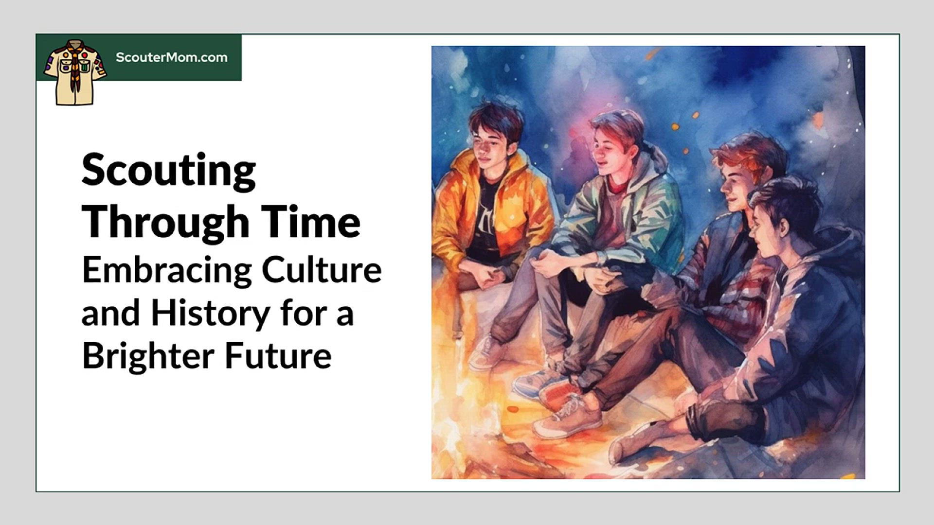 'Video thumbnail for Scouting Through Time: Embracing Culture and History for a Brighter Future'