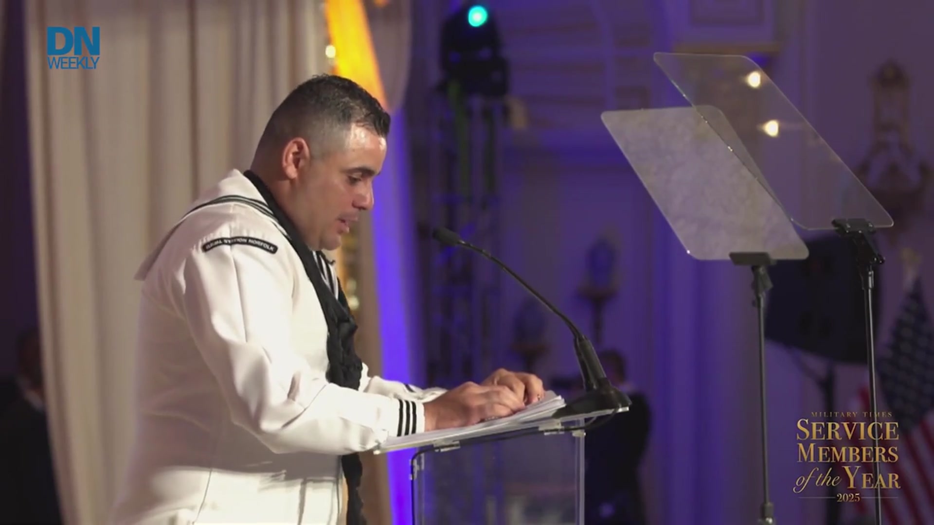 'Video thumbnail for Honoring the 2025 Service Members of the Year | Defense News Weekly Full Episode 9.13.25'