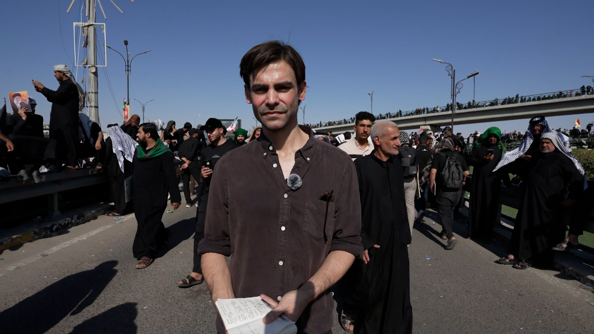 Video thumbnail for Iran’s supreme leader’s coffin arrives in Najaf