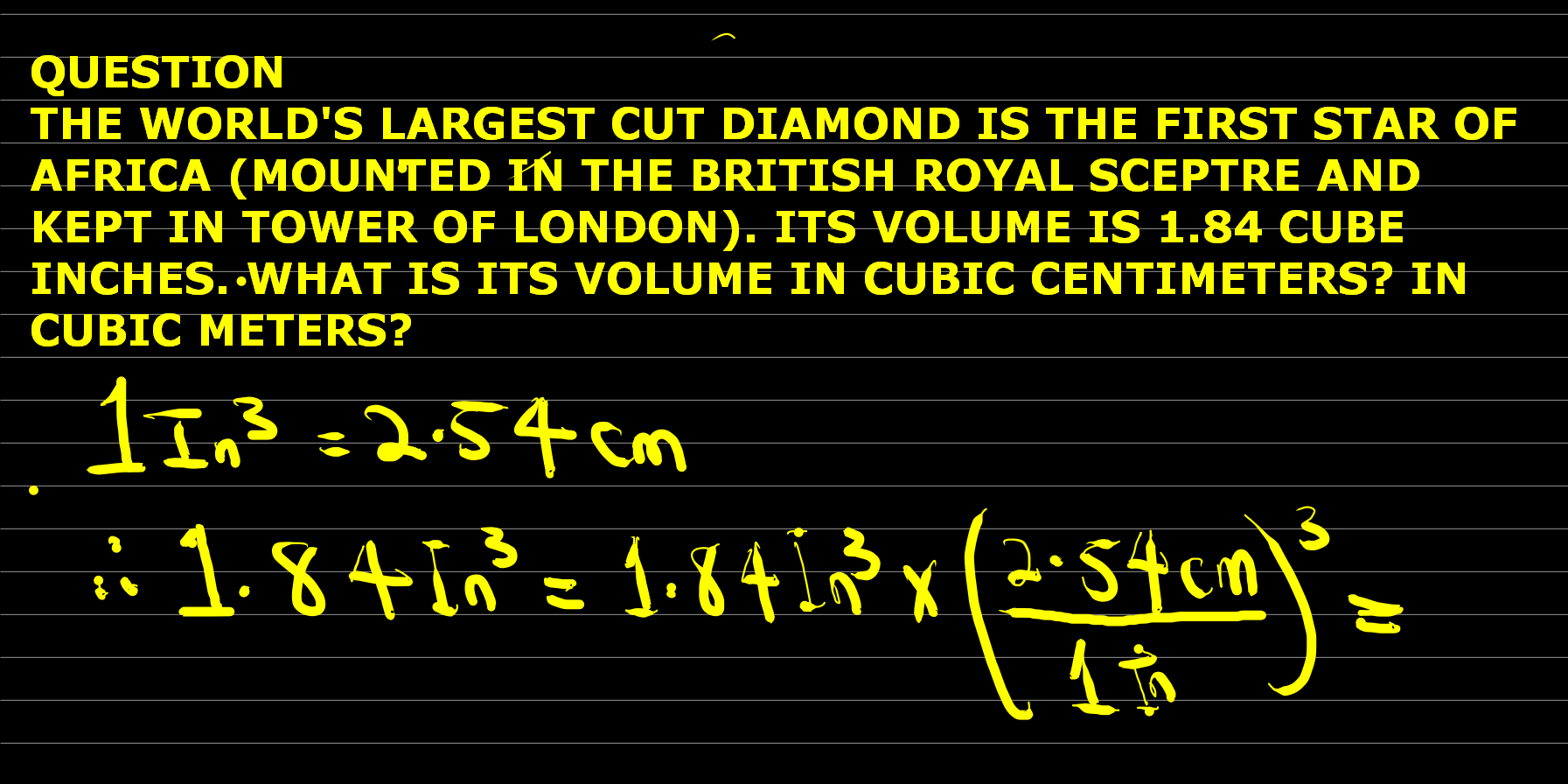 'Video thumbnail for THE WORLD'S LARGEST CUT DIAMOND IS THE FIRST STAR OF AFRICA (MOUNTED IN THE BRITISH ROYAL SCEPTRE'