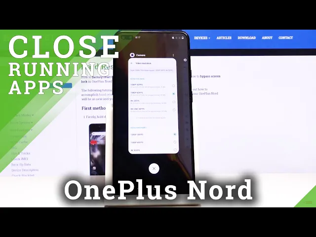 Video thumbnail for How to Deactivate Background Apps in OnePlus Nord – Turn Off Running Apps