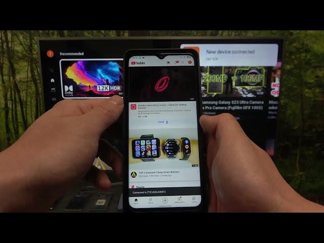 Video thumbnail for How to Cast Screen from CAT S75 to TV Using YouTube App?