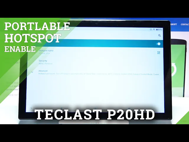 Video thumbnail for How to Enable Portable Hotspot on TECLAST P20HD – Share Wi-Fi