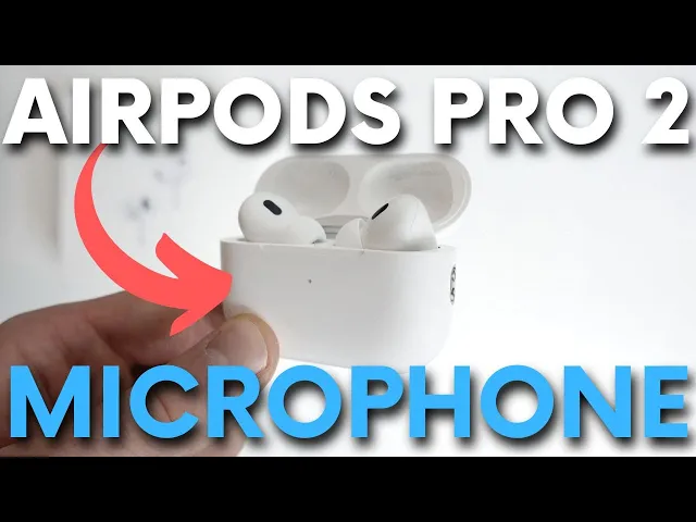 Video thumbnail for Where is MICROPHONE in AirPods Pro 2 - Find Microphone in AirPods Pro 2nd Generation