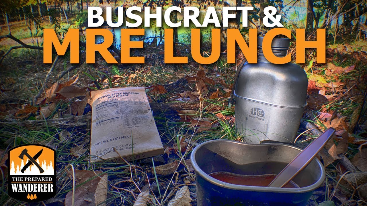 Video thumbnail for Bushcraft & MRE Lunch