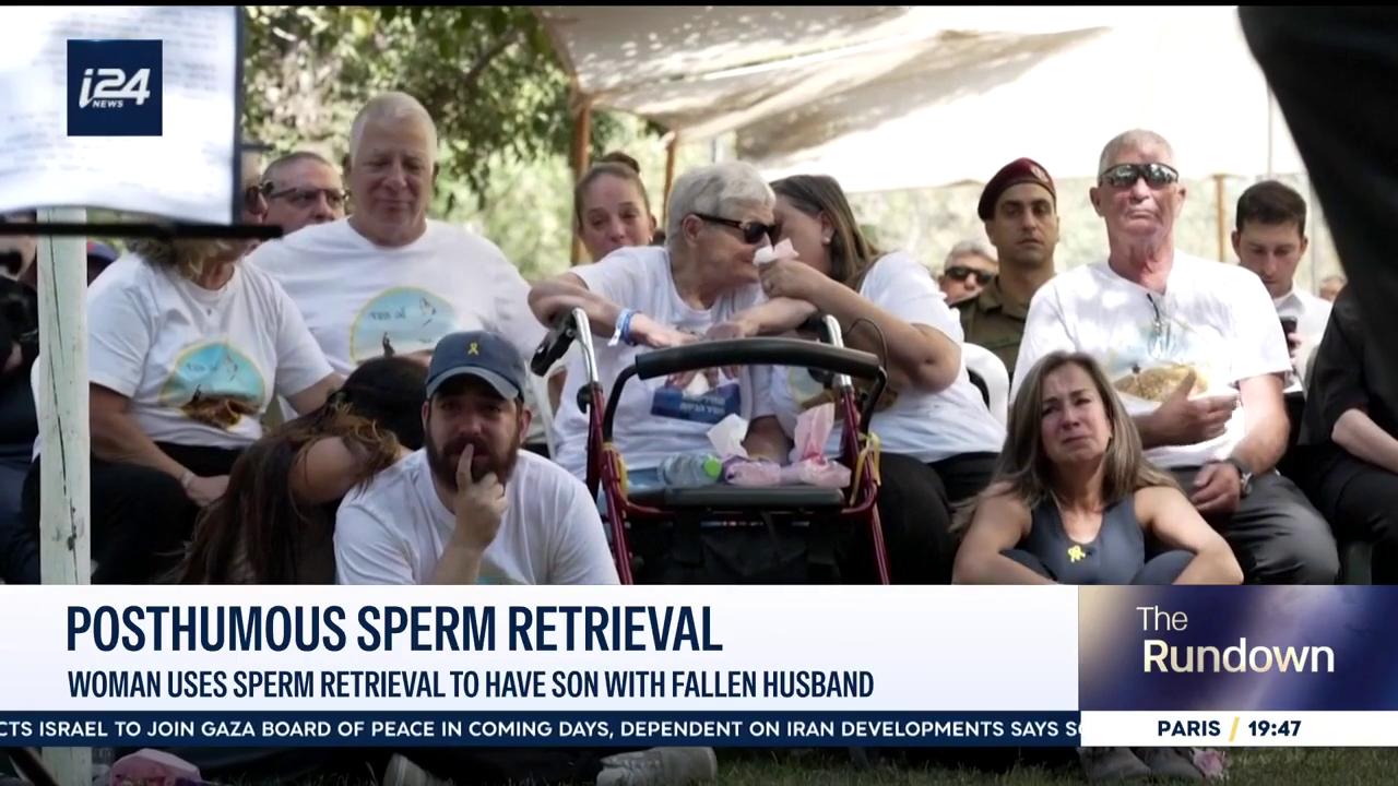 Video thumbnail for Israeli woman gives birth using late fiancé’s sperm, making history