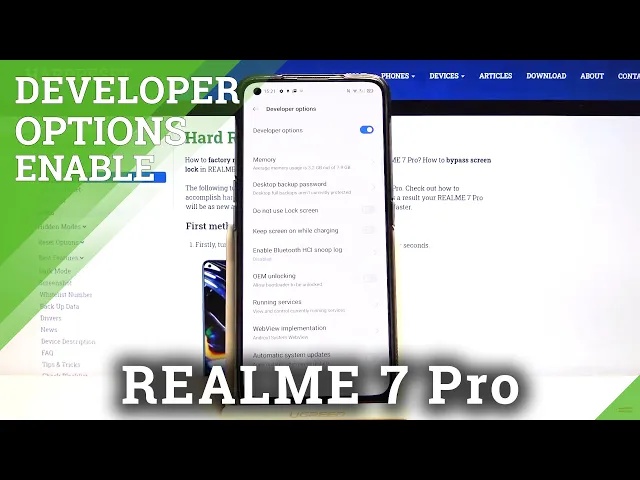 Video thumbnail for How to Activate Developer Options on REALME 7 Pro – Secret Developer Mode