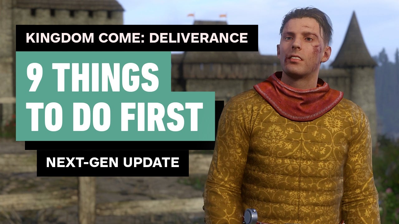 Video thumbnail for 9 Things To Do First In Kingdom Come: Deliverance (Next-Gen Update!)