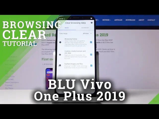 Video thumbnail for How to Clear Browser in BLU Vivo One Plus 2019 – Delete History & Cookies
