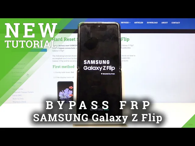 Video thumbnail for How to Bypass Google Verification on SAMSUNG Galaxy Z Flip - Unlock FRP