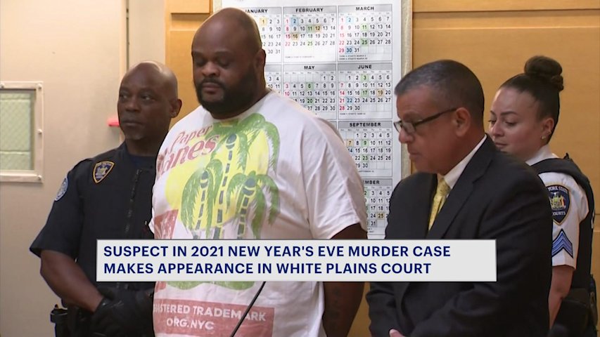 Video thumbnail for 2021 New Year’s Eve murder suspect appears in White Plains court