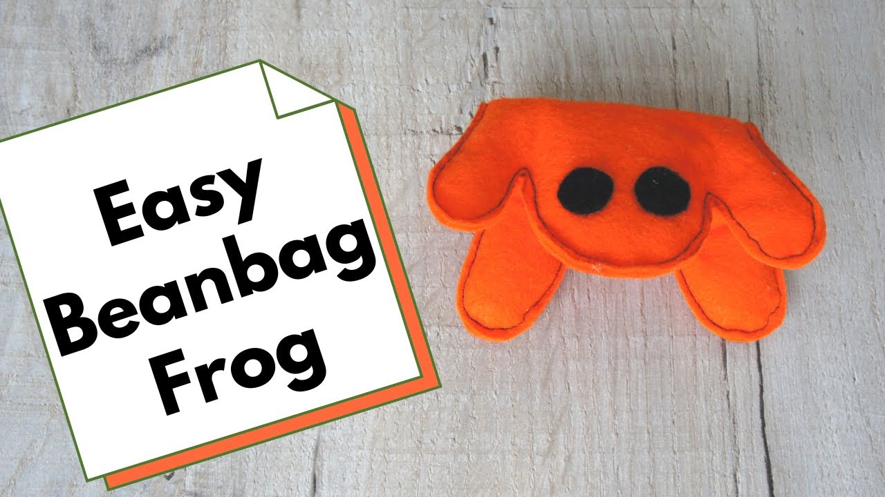'Video thumbnail for How to Sew Cute Beanbag Frogs in Minutes!'