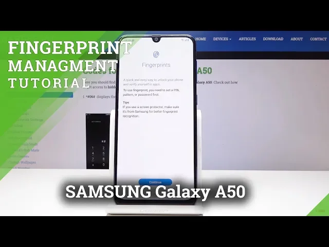 Video thumbnail for How to Add Fingerprint in SAMSUNG Galaxy A50 - Set Fingerprint