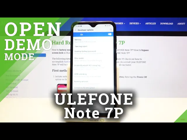 Video thumbnail for How to Enable Demo Mode in ULEFONE Note 7P – Floor Mode