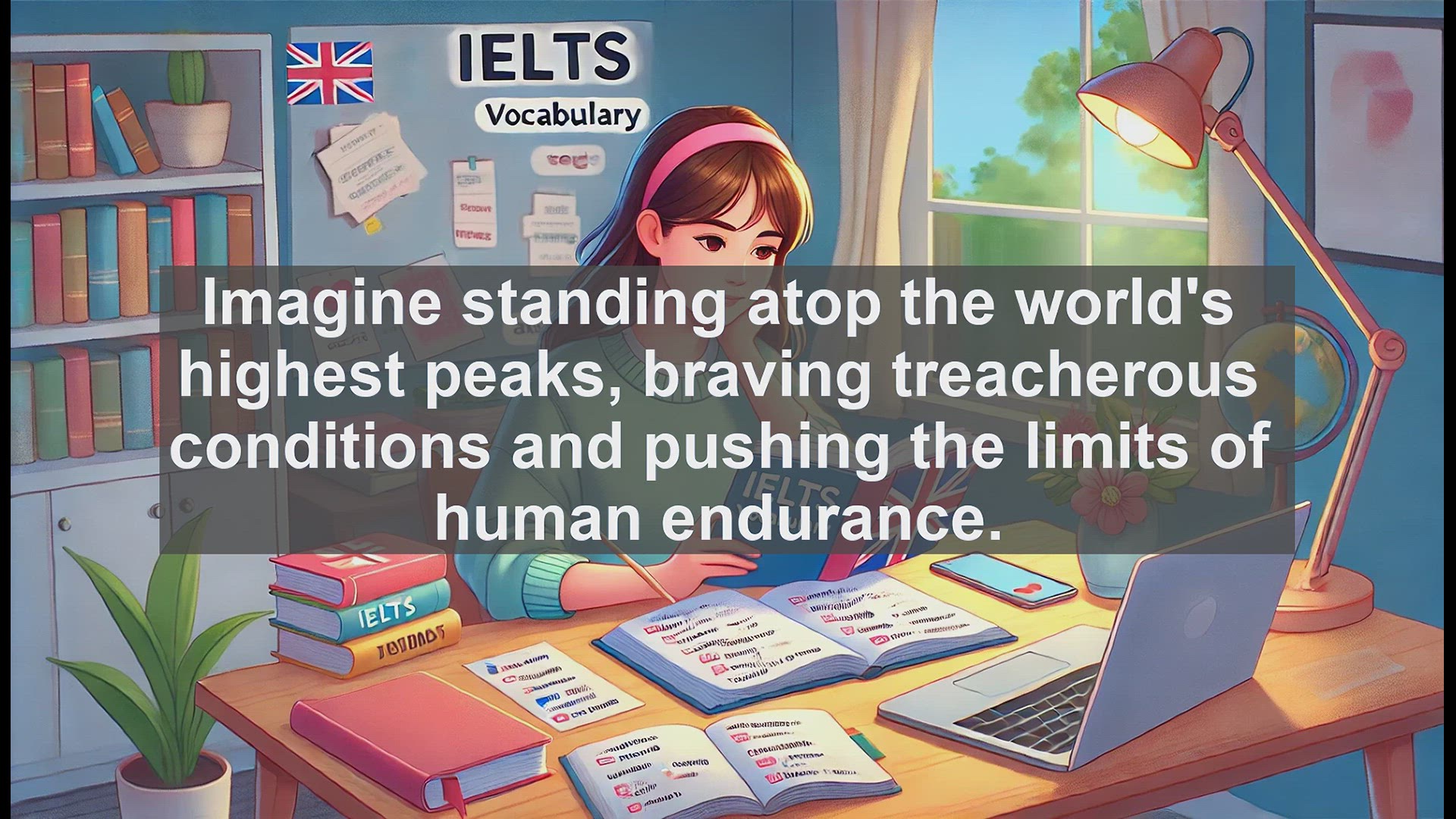 'Video thumbnail for 5000 Must Know IELTS 8.0 Vocabulary - IELTS Vocabulary: Mastering the Word 'Mountaineer''