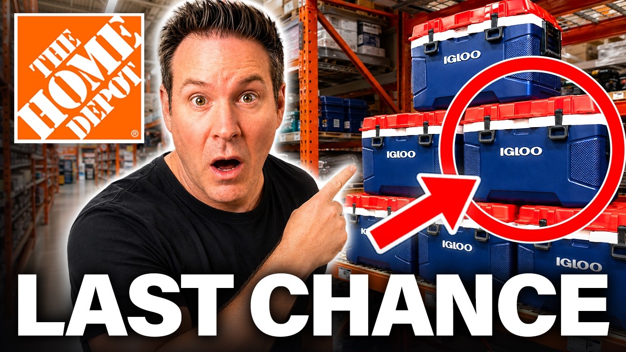 Video thumbnail for Home Depot Is Discontinuing THESE Items — Prices Just CRASHED (July 2026)