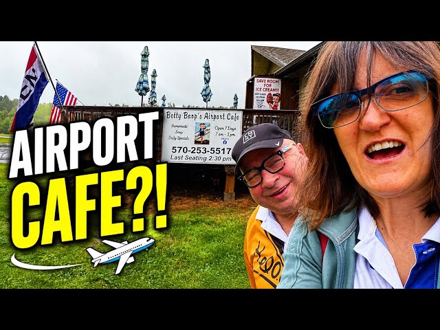Video thumbnail for We Found a Hidden Airport Cafe! ✈️ Betty Boops Cafe 🥇