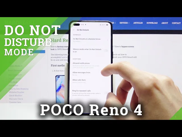 Video thumbnail for How to Use DND Mode in OPPO Reno 4 – Silent Mode