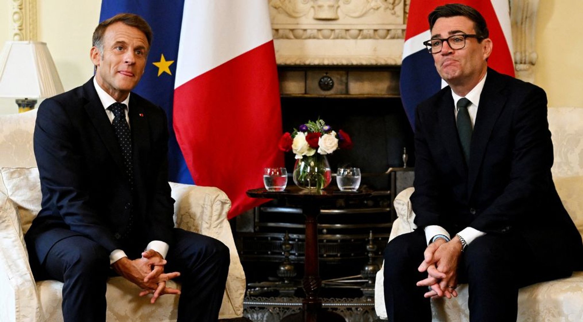 Video thumbnail for Burnham, Macron talk border security and stronger Europe-UK ties