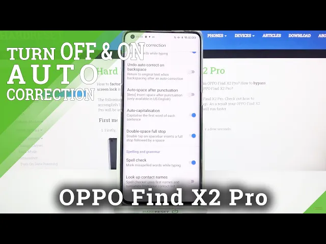 Video thumbnail for How to Activate Autocorrection in OPPO Find X2 Pro – Enable Autocorrection