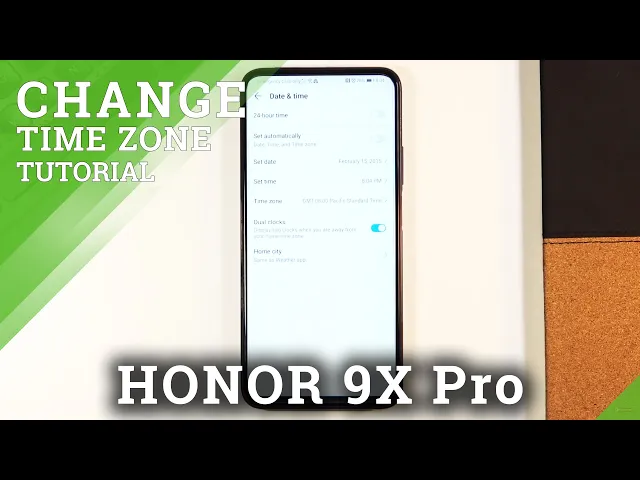 Video thumbnail for How to Set Date and Time in HUAWEI Honor 9x Pro – Change Time Zone
