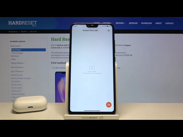 Video thumbnail for How to Change Sound Settings of Screen Recorder in XIAOMI Mi 8 Lite – Set Up Screen Recorder
