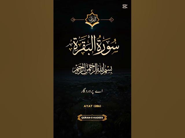 Video thumbnail for 💝 BESHAK 💝 Al Quran Urdu translation 💝💝🎧💝 #subscribe