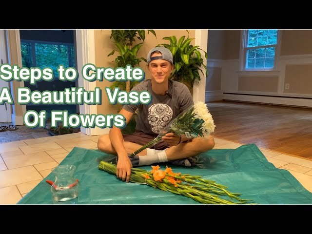 Video thumbnail for How to Create a Beautiful Vase of Flowers with Tip & Tricks to Extend the life of the Cut Flowers
