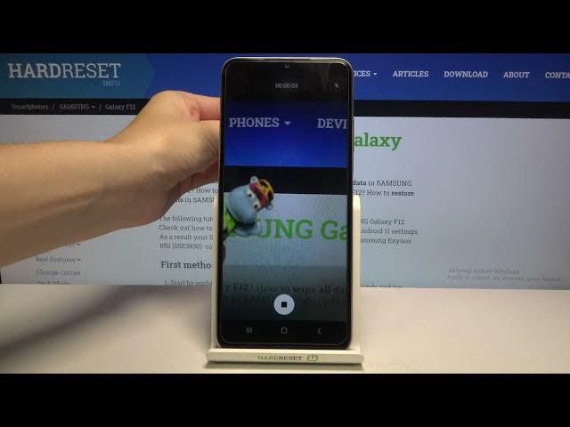 Video thumbnail for How to Record Slow Motion Video on SAMSUNG Galaxy F12