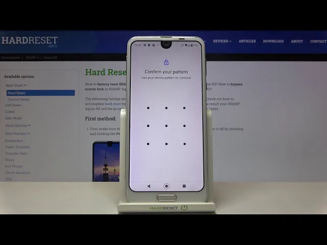 Video thumbnail for How to Reset All Settings on SHARP Aquos R2 – Factory Reset