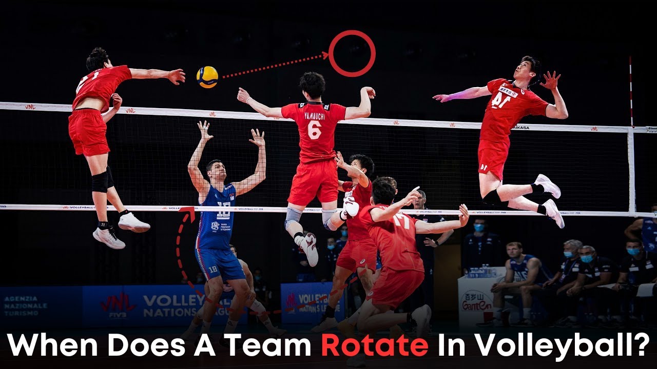 Video thumbnail for Crucial Timing Unveiled: When Do Volleyball Teams Make Their Epic Rotations?