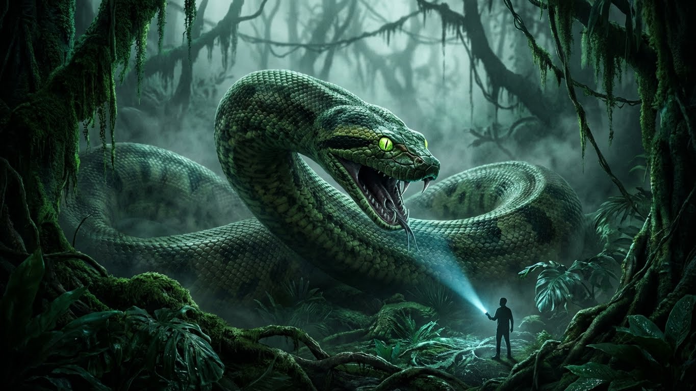 Video thumbnail for Terrifying Amazon Jungle Horror  Giant Anaconda & Dark Secrets