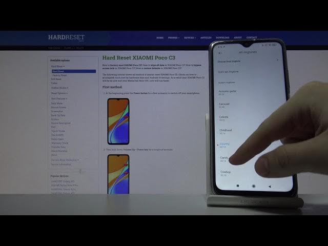 Video thumbnail for Default Ringtones of XIAOMI Poco C3 – Ringtone List