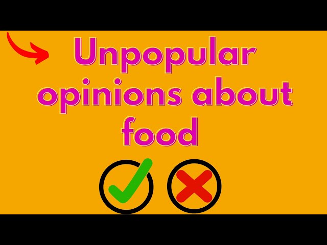'Video thumbnail for 9 unpopular opinions about food that are actually 💯true || Simple Nutrition || Ep44'