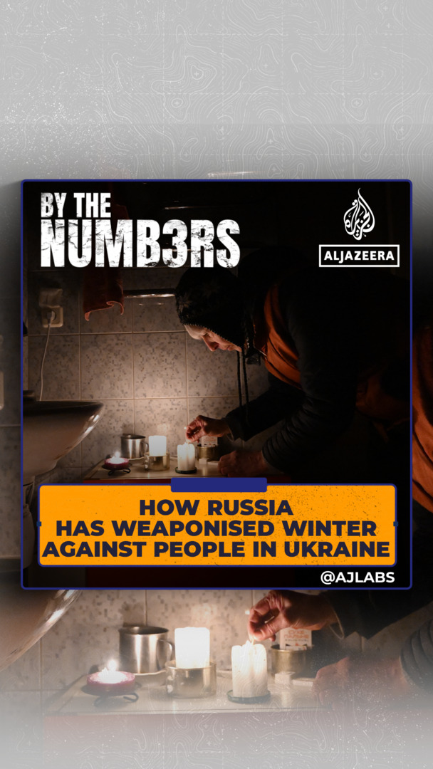 Video thumbnail for How Russia has weaponised winter against people in Ukraine