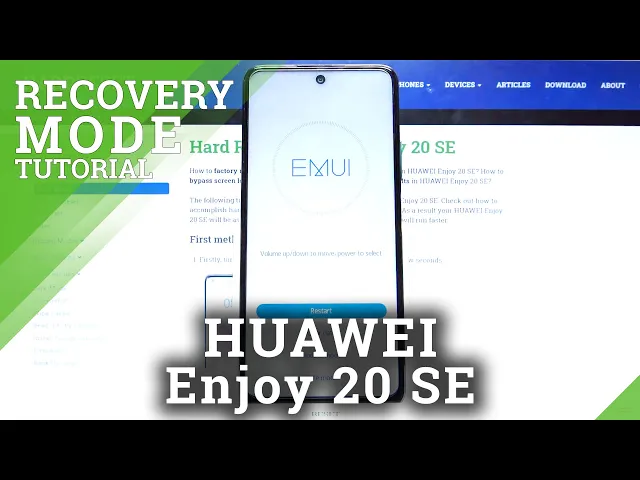 Video thumbnail for How to Enter Recovery Mode in HUAWEI Enjoy 20 SE – Find EMUI Recovery Menu